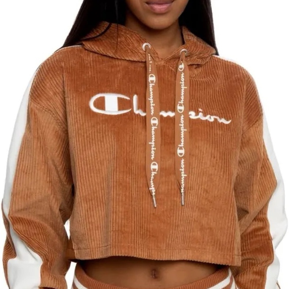 Cropped Champion Hoodie NWOT XS